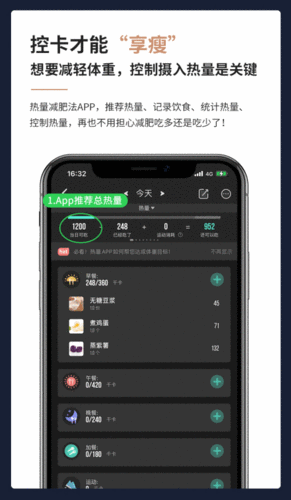 热量减肥法手机版app