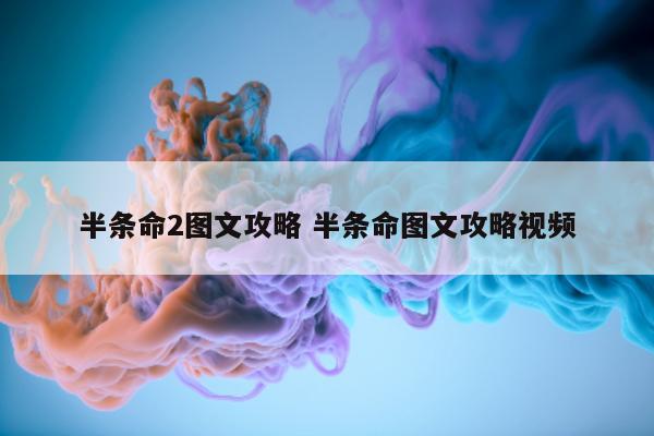 半条命2图文攻略 半条命图文攻略视频