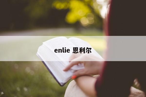 enlie 恩利尔