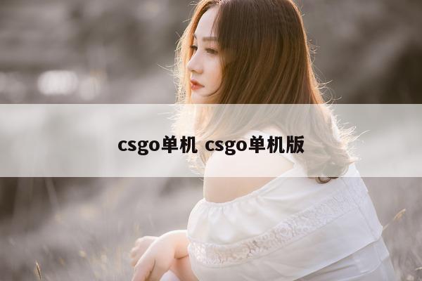 csgo单机 csgo单机版