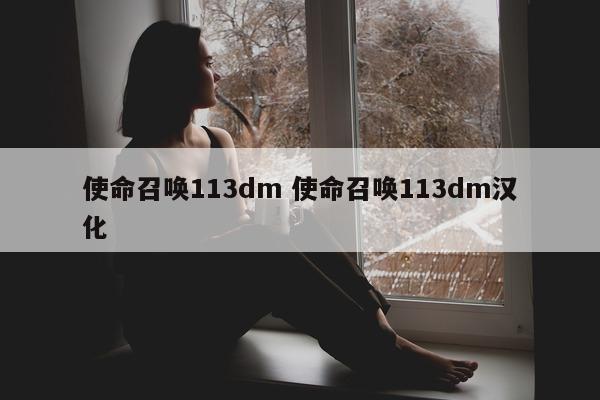 使命召唤113dm 使命召唤113dm汉化